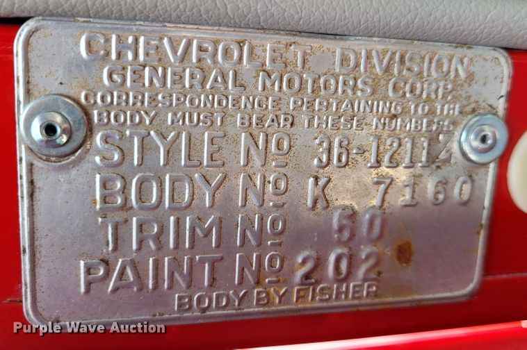 image for item FC9145 1936 Chevrolet Sedan