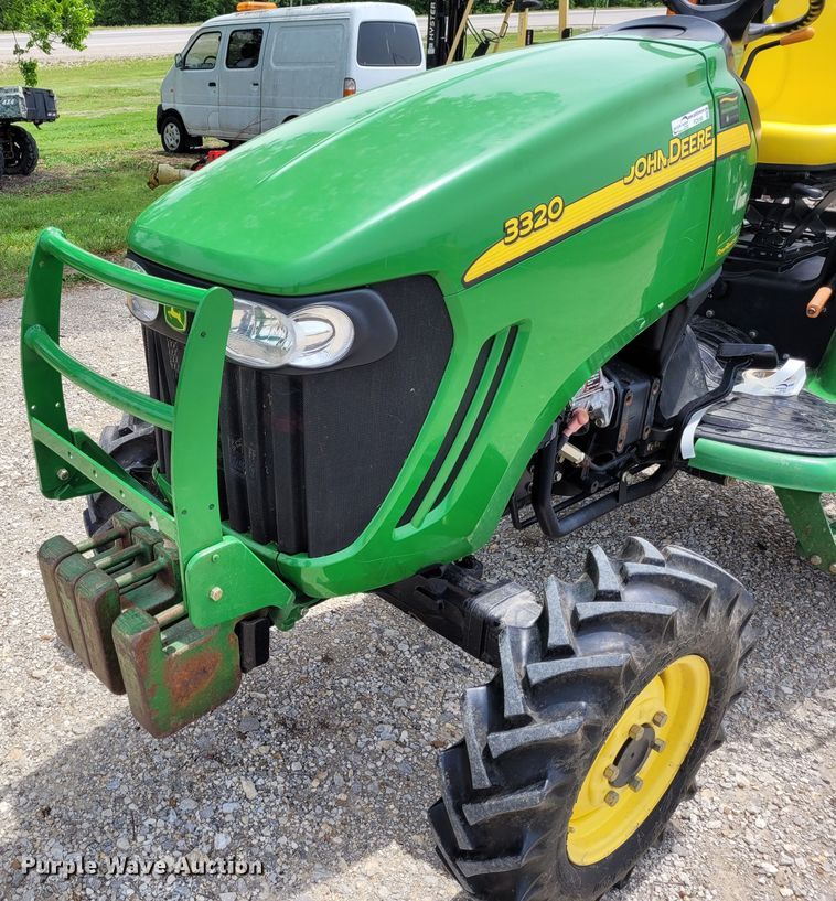 image for item FC9160 John Deere 3320  MFWD tractor