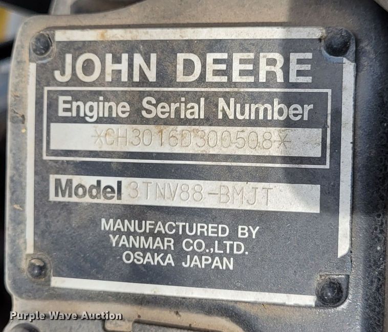 image for item FC9160 John Deere 3320  MFWD tractor