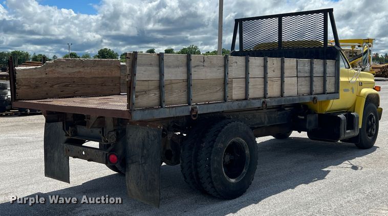 image for item HL9096 1986 Chevrolet C60  dump flatbed truck