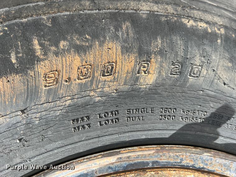 image for item HL9096 1986 Chevrolet C60  dump flatbed truck