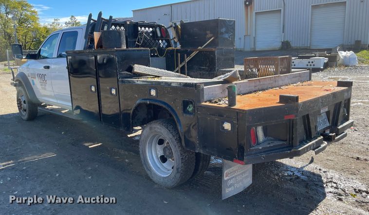 image for item IK9604 2014 Dodge Ram 5500 Crew Cab utility / service truck