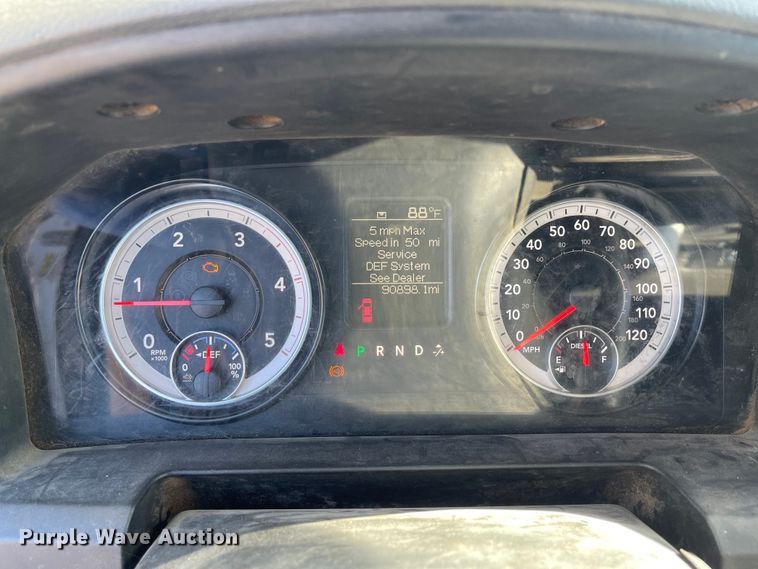 image for item IK9604 2014 Dodge Ram 5500 Crew Cab utility / service truck