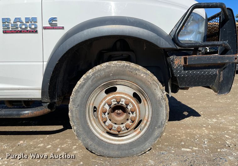 image for item IK9604 2014 Dodge Ram 5500 Crew Cab utility / service truck