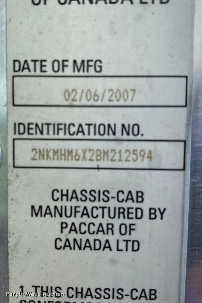 image for item JU9230 2008 Kenworth T300  flatbed truck