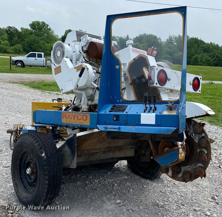 image for item JU9231 Rayco  stump grinder