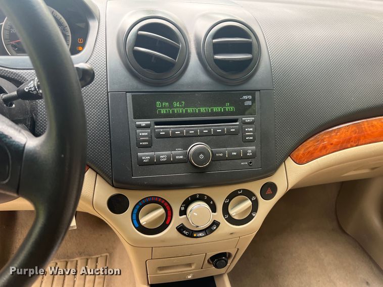 image for item KC9940 2009 Chevrolet Aveo5 LT