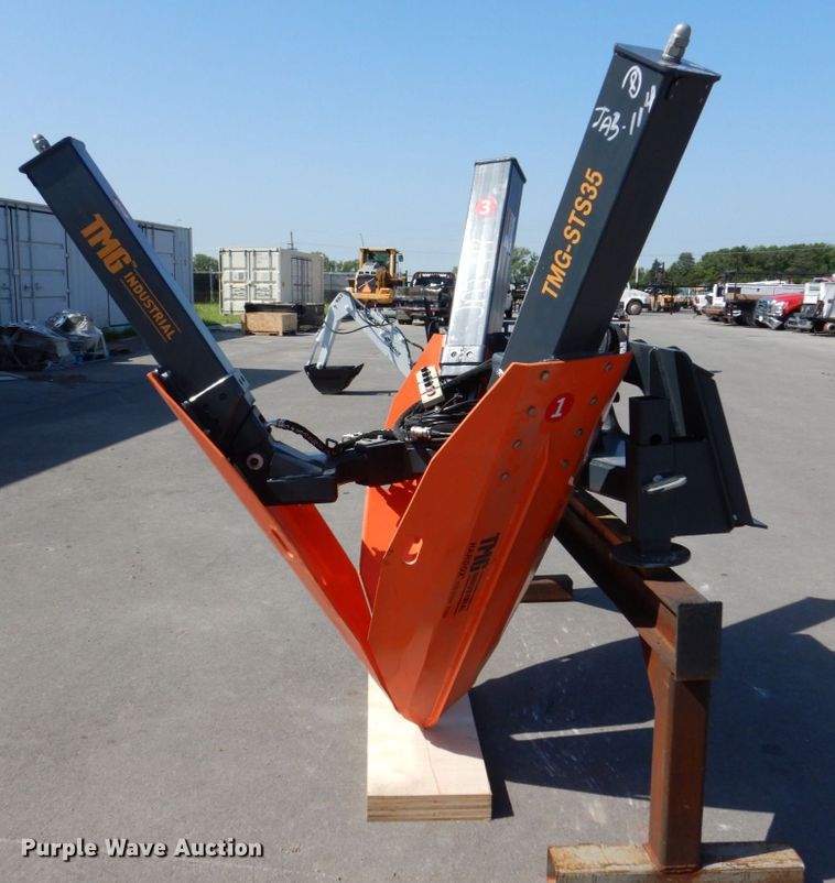 image for item KD9871 TMG Industrial TMG-ST35  skid steer tree spade