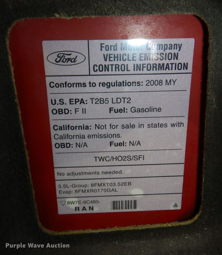 image for item KD9924 2008 Ford Edge SEL  SUV