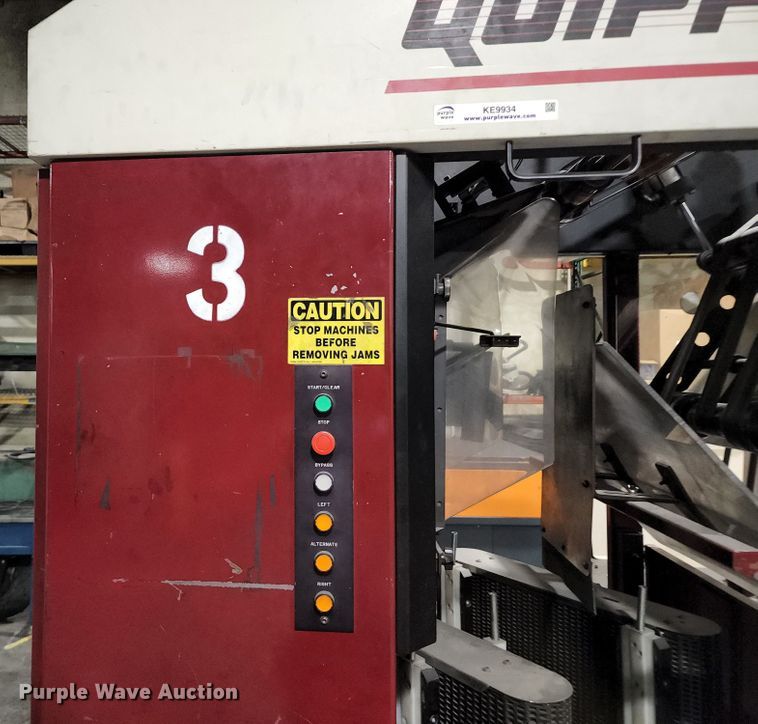 image for item KE9934 Quipp 350  newspaper stacker