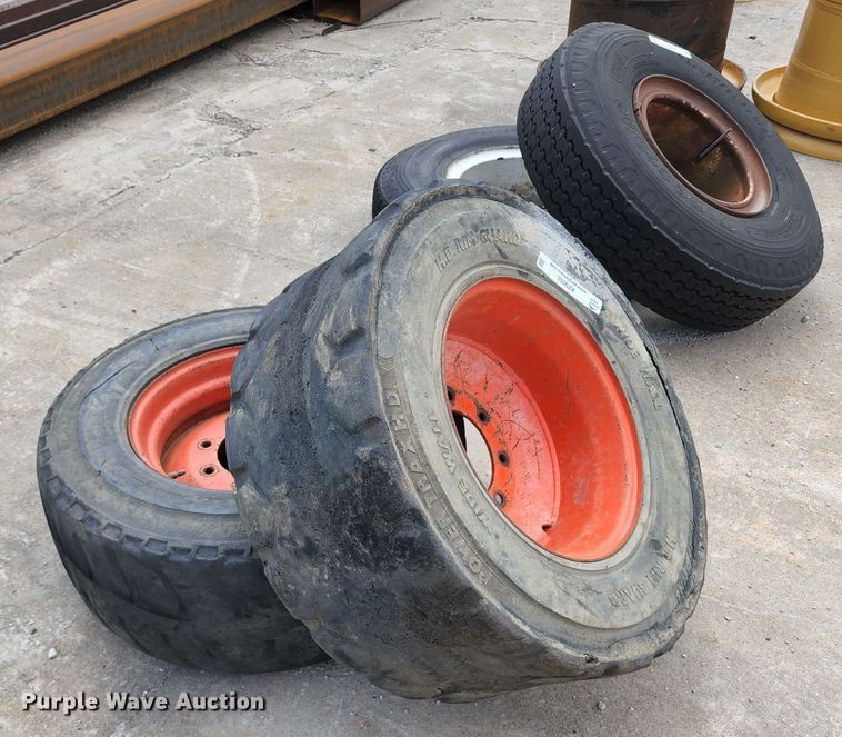 image for item KF9055 (2) 12-16.5 tires and wheels