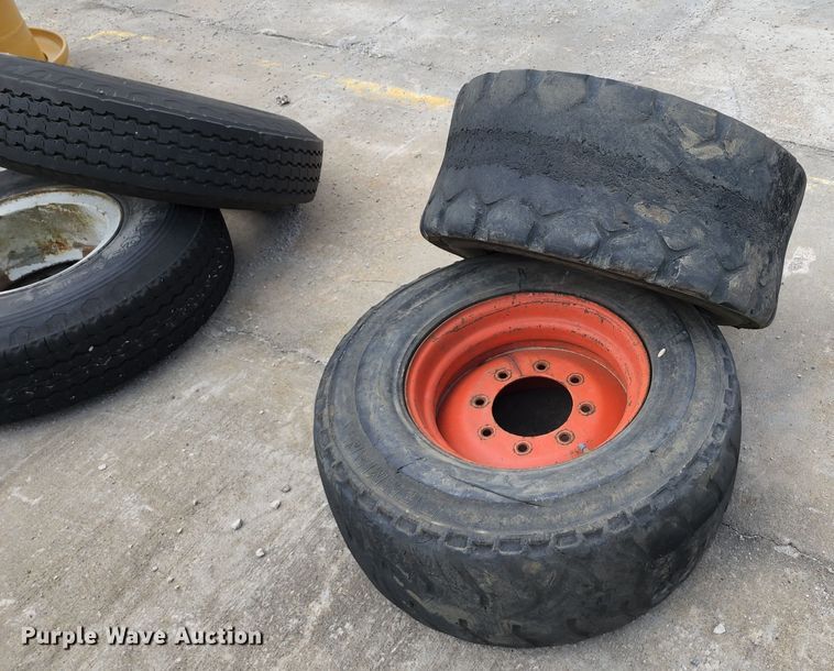 image for item KF9055 (2) 12-16.5 tires and wheels