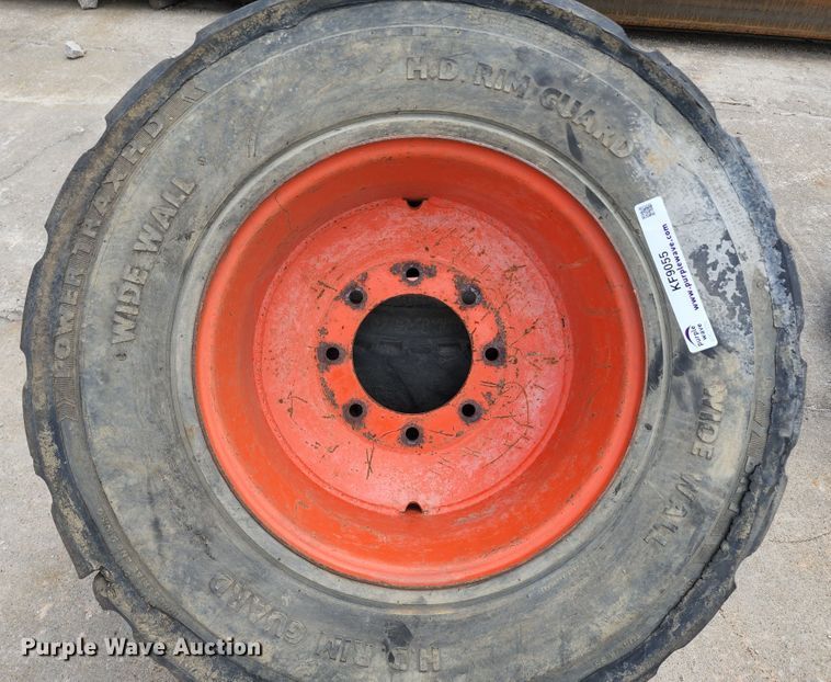 image for item KF9055 (2) 12-16.5 tires and wheels