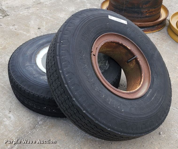 image for item KF9056 (2) 9.00R15 tires