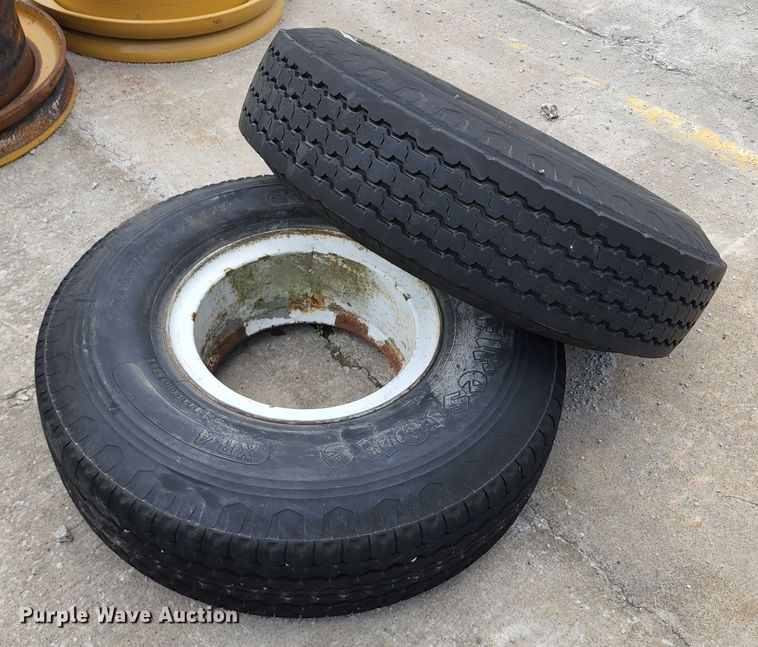 image for item KF9056 (2) 9.00R15 tires