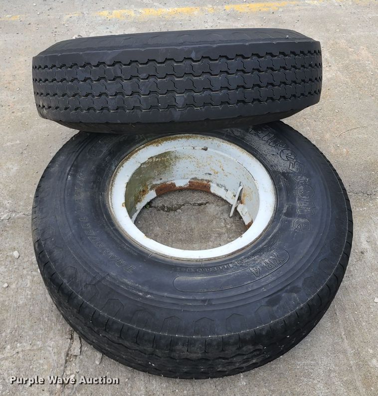 image for item KF9056 (2) 9.00R15 tires