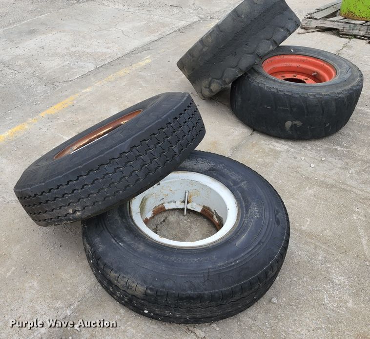 image for item KF9056 (2) 9.00R15 tires