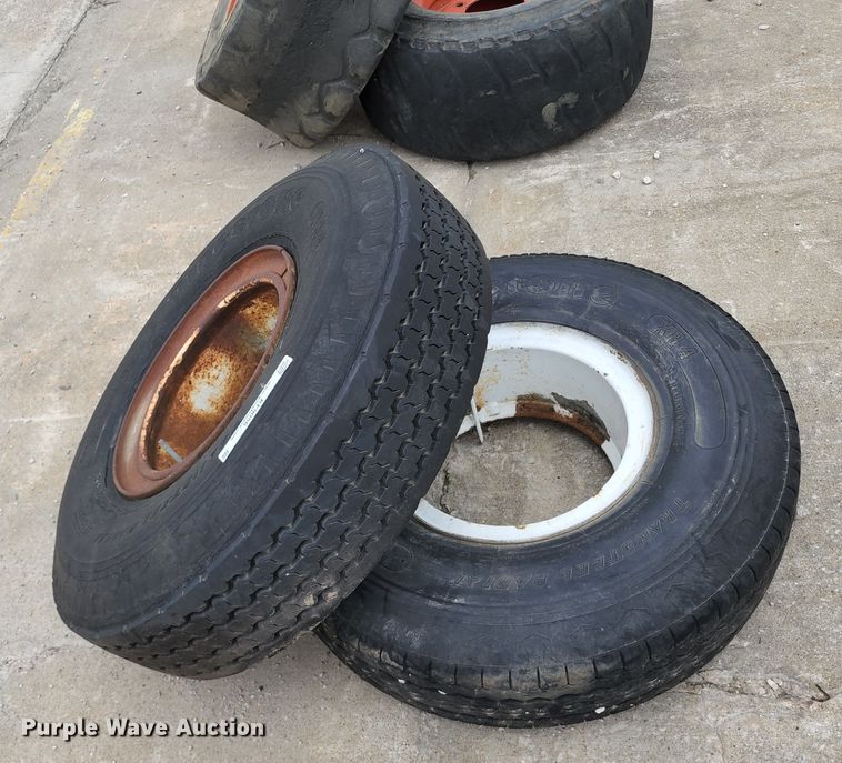 image for item KF9056 (2) 9.00R15 tires