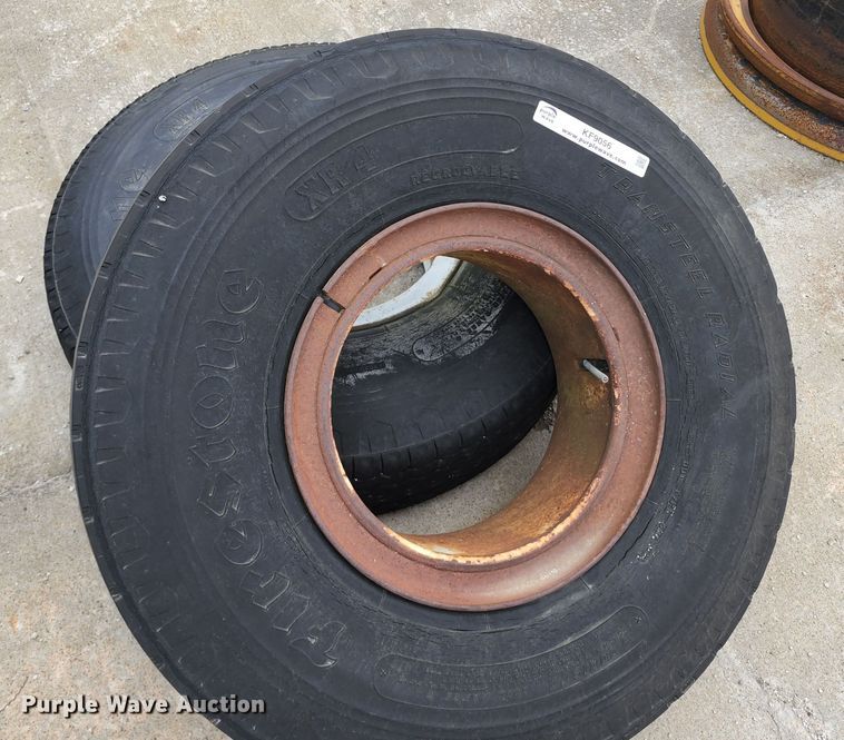 image for item KF9056 (2) 9.00R15 tires