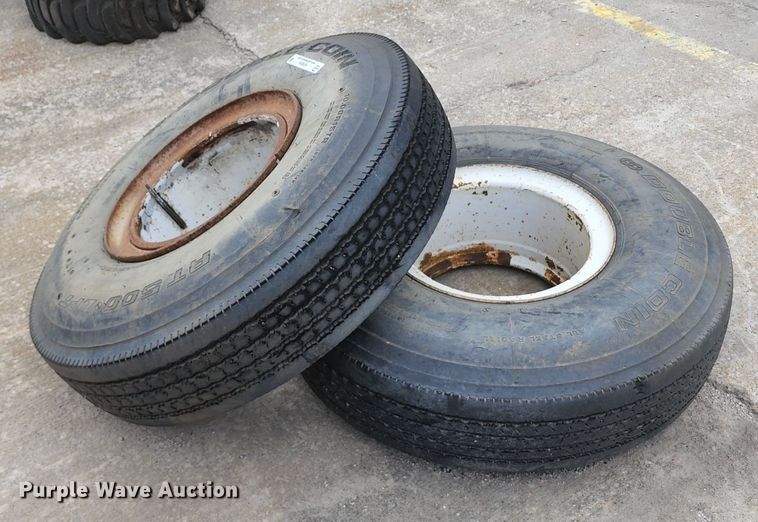 image for item KF9059 (2) 10.00R15 tires