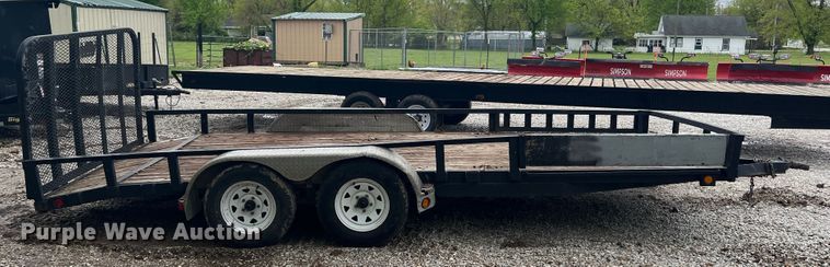 image for item KG9705 2008 PJ  utility trailer