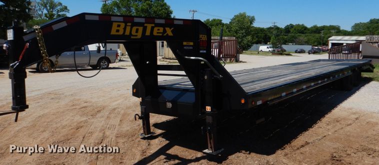 image for item KJ9905 2019 Big Tex 25GNHD  equipment trailer