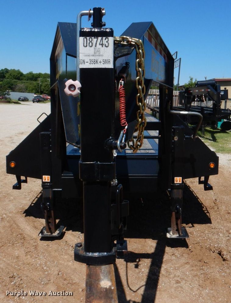 image for item KJ9905 2019 Big Tex 25GNHD  equipment trailer