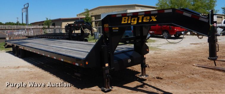 image for item KJ9905 2019 Big Tex 25GNHD  equipment trailer