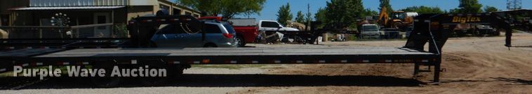 image for item KJ9905 2019 Big Tex 25GNHD  equipment trailer