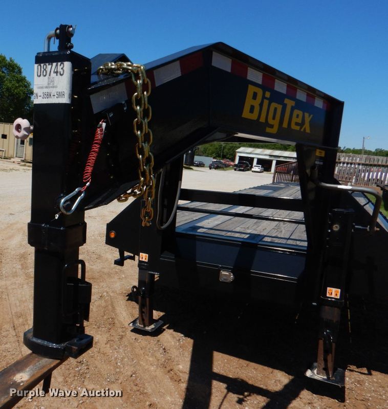 image for item KJ9905 2019 Big Tex 25GNHD  equipment trailer