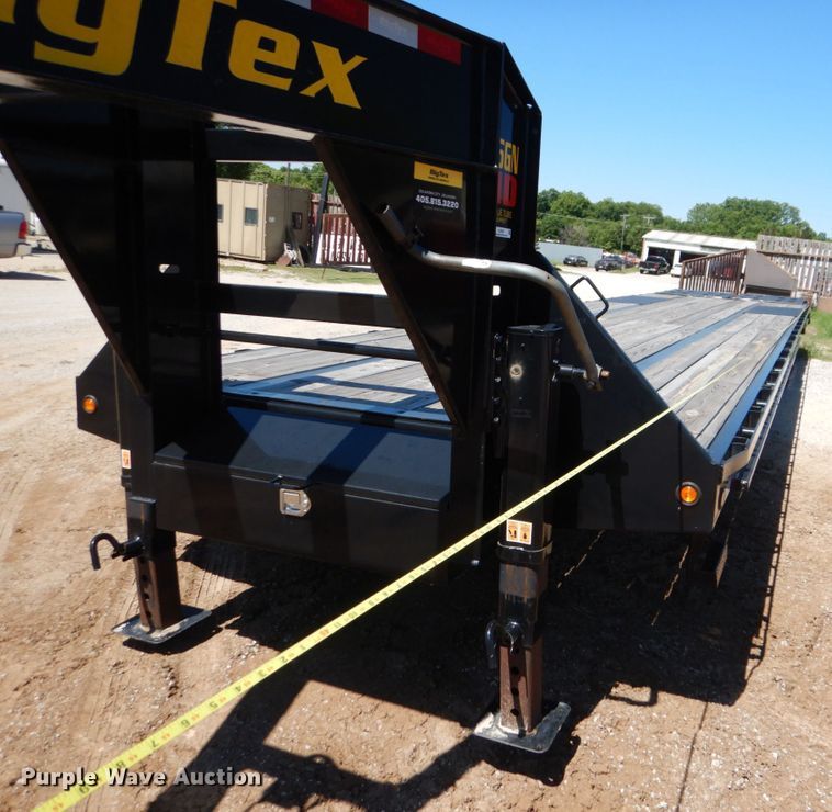 image for item KJ9905 2019 Big Tex 25GNHD  equipment trailer