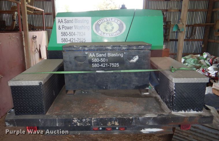 image for item KP9055 2017 Rotair D300T4F  sand blaster trailer