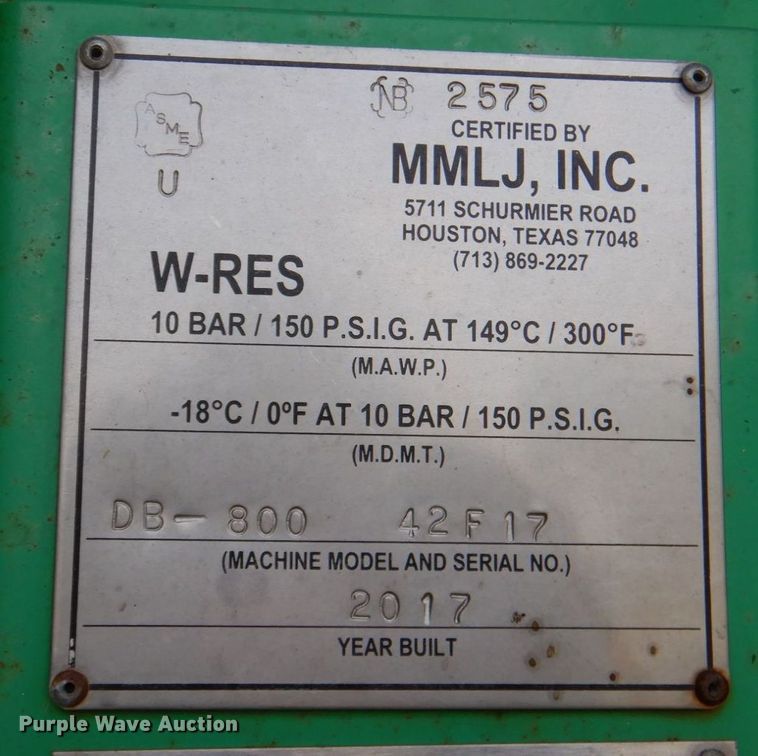 image for item KP9055 2017 Rotair D300T4F  sand blaster trailer