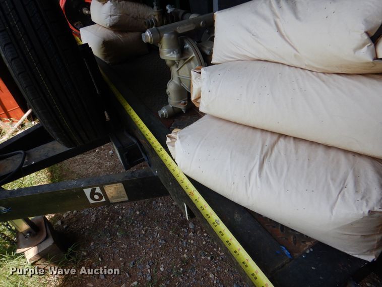 image for item KP9055 2017 Rotair D300T4F  sand blaster trailer