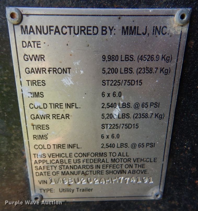 image for item KP9055 2017 Rotair D300T4F  sand blaster trailer