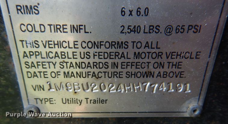 image for item KP9055 2017 Rotair D300T4F  sand blaster trailer