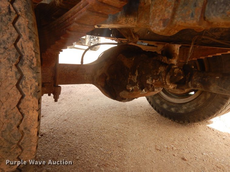 image for item KS9932 1957 GMC 350  dump flatbed truck