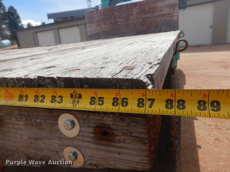 image for item KS9932 1957 GMC 350  dump flatbed truck