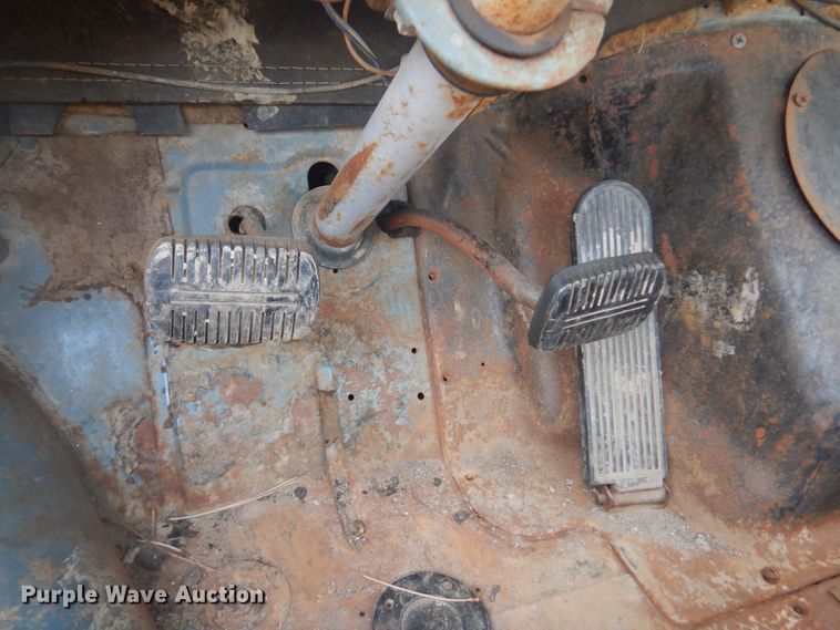 image for item KS9932 1957 GMC 350  dump flatbed truck