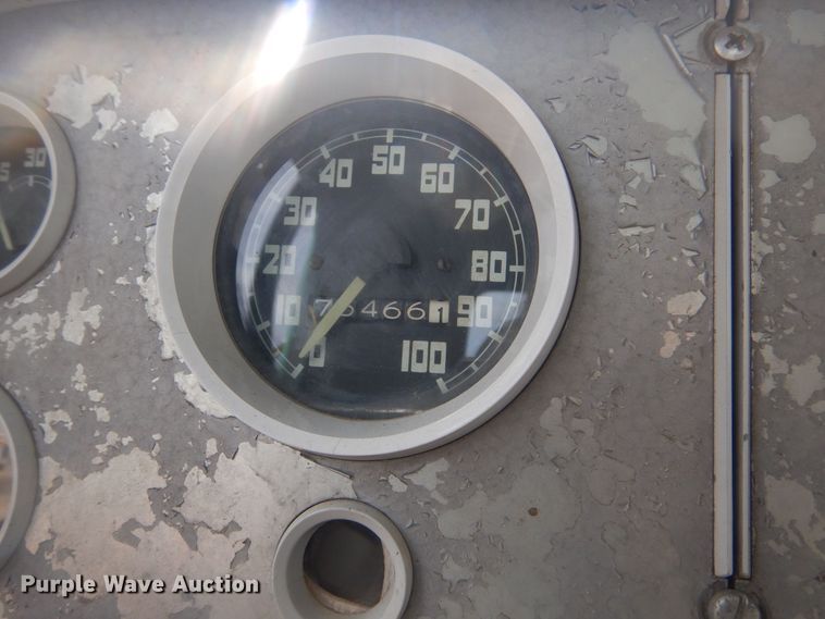 image for item KS9932 1957 GMC 350  dump flatbed truck