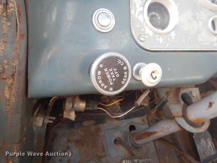 image for item KS9932 1957 GMC 350  dump flatbed truck