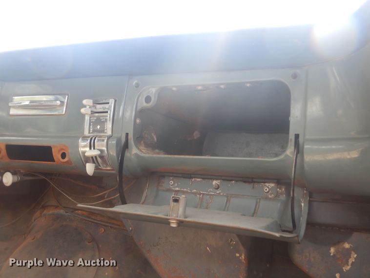 image for item KS9932 1957 GMC 350  dump flatbed truck