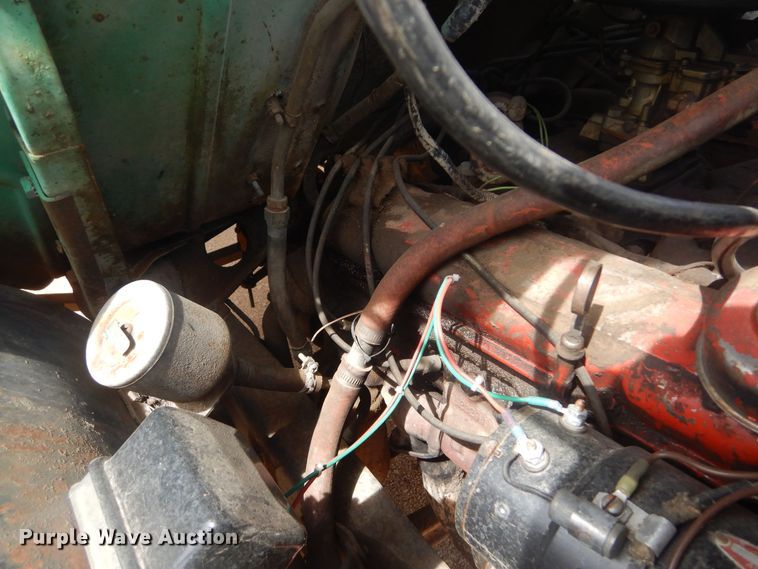 image for item KS9932 1957 GMC 350  dump flatbed truck