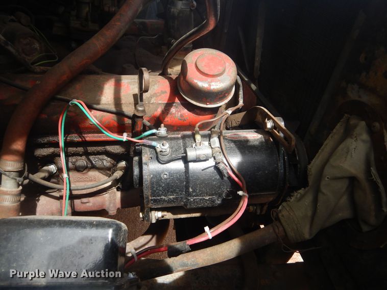 image for item KS9932 1957 GMC 350  dump flatbed truck