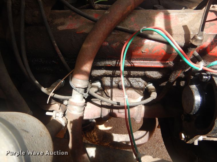 image for item KS9932 1957 GMC 350  dump flatbed truck