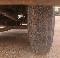 image for item KS9932 1957 GMC 350  dump flatbed truck