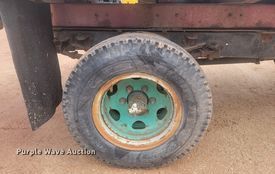 image for item KS9932 1957 GMC 350  dump flatbed truck