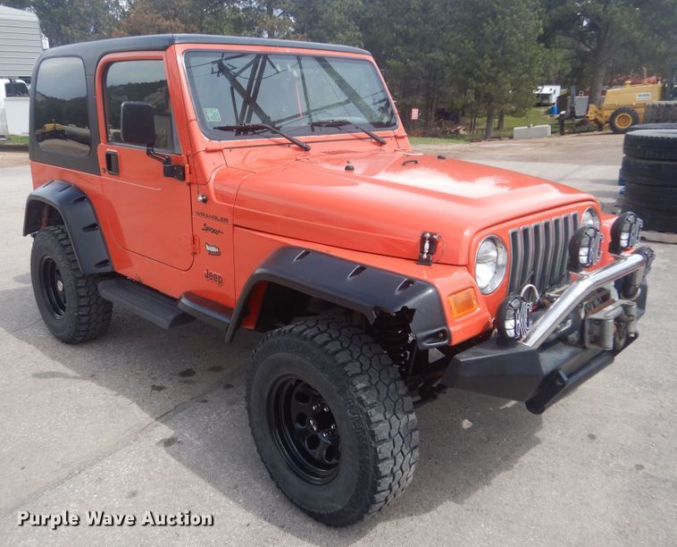 image for item KS9934 2002 Jeep Wrangler Sport  SUV