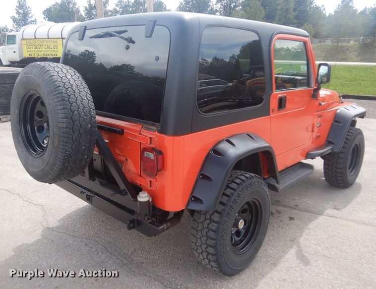 image for item KS9934 2002 Jeep Wrangler Sport  SUV