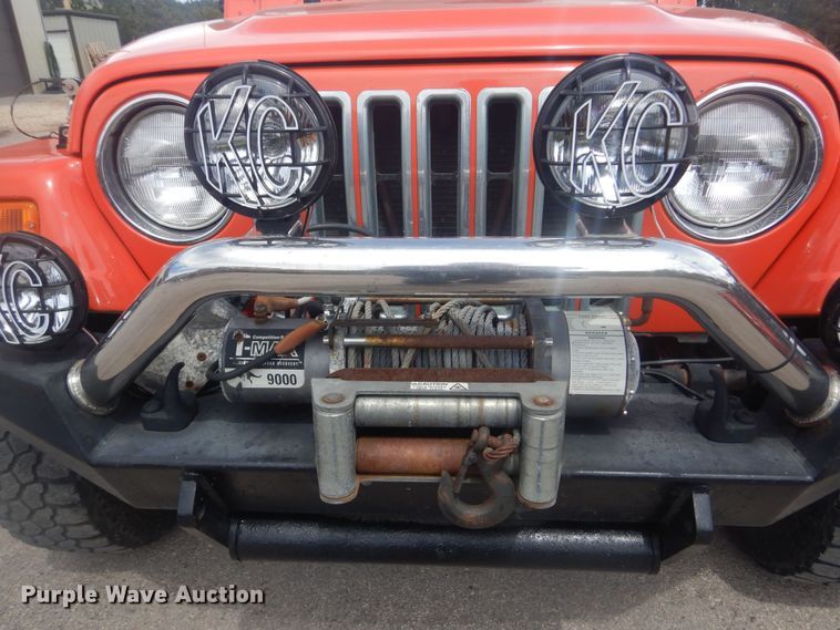 image for item KS9934 2002 Jeep Wrangler Sport  SUV